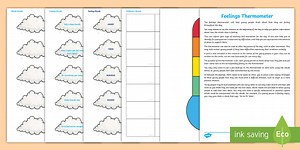 Feelings Thermometer Worksheet