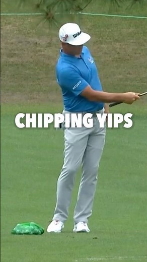 This drill will fix your chipping yips! #golf