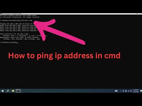 How to ping an ip address | Ping ip address cmd