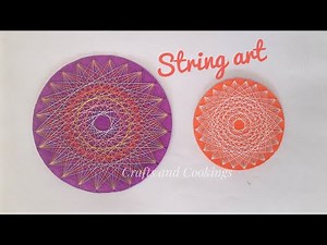 Diy Basic String Art / String art without using nails