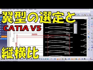 翼型の選定と縦横比 Airfoil selection and aspect ratio