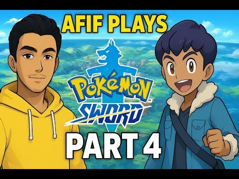 "Pokémon Sword & Shield – Part 4 | The Next Epic Battle Begins! (Afif Plays)"