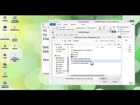 Changing Date Created and Date Modified for Files in Windows