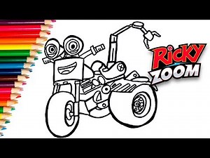 ✅ How to draw ¡DJ! the Ricky Zoom - Cartoon | Como desenhar ¡DJ! o Ricky Zoom
