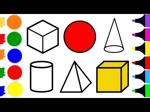 How to Draw Cute 3D Shapes for Beginners | Easy Step by Step Tutorial