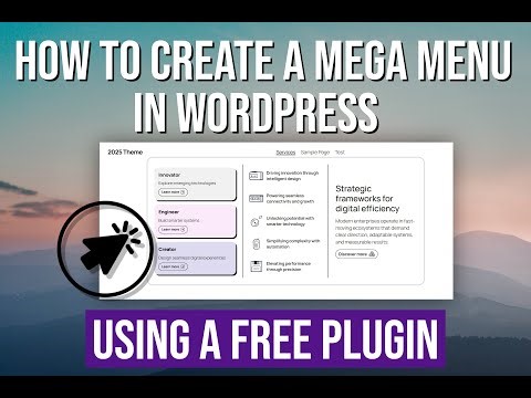 How to Create a Mega Menu in WordPress — FREE Plugin Tutorial