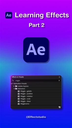 What is the wiggle effect? #adobeaftereffects #aftereffects #motiongraphics#short