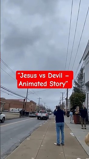 Jesus vs Devil 😳 Animated Battle Explained | A Faith-Based Story of Good vs Evil #ai #animatedstory