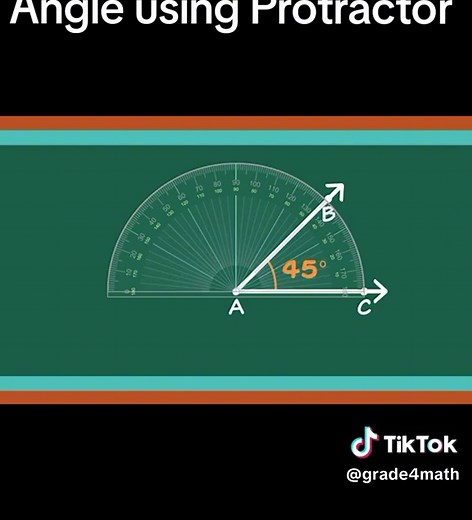 Learn How to Measure Angles with a Protractor