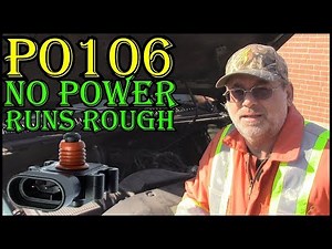 Silverado PO106 Runs Rough , High Idle No Power