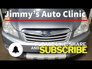 2011 Subaru Outback | Front Pads & Rotor Replacement | A How To With Torque Spec