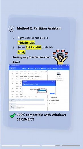 How to Reinitialize Hard Disk on Windows PC? #initialization #hdd #drive #windows #solution #howto