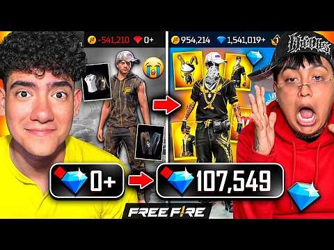 LE RECARGUE 100 MIL DIAMANTES A SANTANA EN FREE FIRE !! - TheDonato