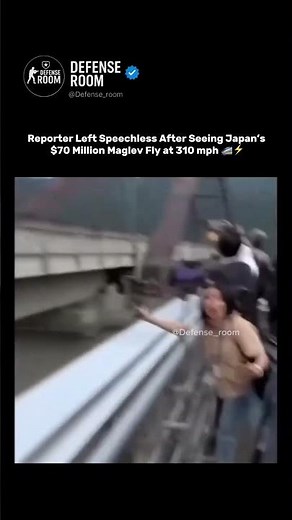 Japan’s New Maglev Train Leaves Reporter Speechless — 310 MPH! ⚡