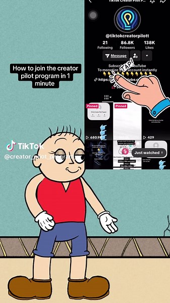 Join the Creator Pilot Program in Just 1 Minute