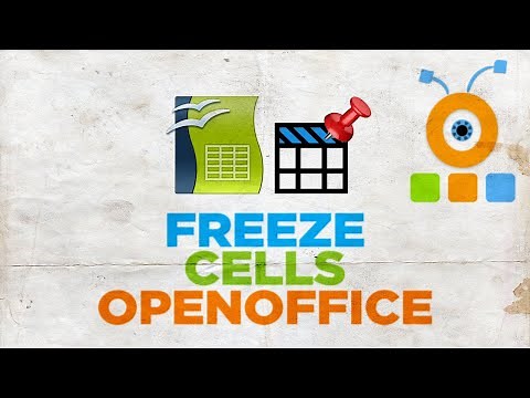 How to Freeze a Cell in Open Office Spreadsheet