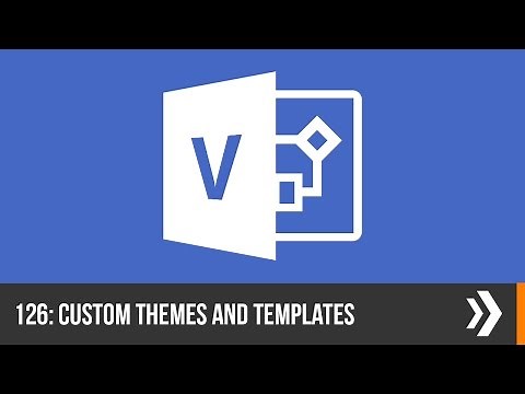 Using Custom Themes in Visio | Everyday Office 016