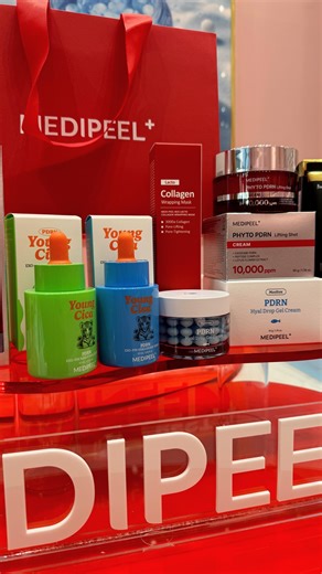 Glam Touch on Instagram: "This goodie bag is CRAZY 😳🔥 featuring 7 full-sized MediPeel icons! We have 400 bags available, and they’re 13 Dec only with a £45 MediPeel spend at the Glam Touch Bloomsbury store. Walk-ins are welcome — but tickets guarantee your goodie bag + skip the queue 🎟✨ Tag your bestie to plan your visit ❤️ There are more prizes and rewards to claim through our pop-up activities all week long 🎁 #medipeel #goodiebag #kbeautyuk #popuplondon"