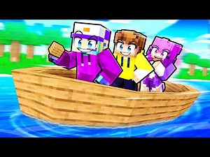 Playing BUILD A BOAT in Minecraft…