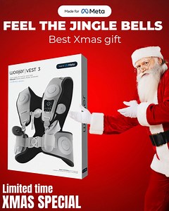 25 reactions | Level up your VR with seamless, plug-and-play high-fidelity haptics. Feel every beat pulse through you, turning gaming and exploration into an immersive, full-body experience that makes virtual reality feel real. | Woojer | Facebook