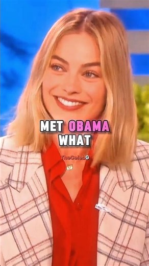 MARGOT Robbie's SUPER Awkward Moment with the President ?