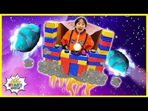 Ryan learns about the International Space Station | Educational Video for kids!