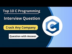 Top 10 C Programming Interview Question | Question With Answers | Most Asked Question| C Interview