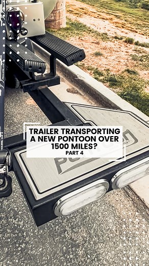 Trusting Boatmate Trailers, LLC to transport our brand new Barletta Pontoon Boats from Indiana to Idaho. We've finally made it to Wyoming! Part 4 of our 5 part series, come with us on our journey this weekend! #BarlettaBoat #BoatTrailer #BoatTransport #Wyoming | Pontoon & Deck Boat magazine