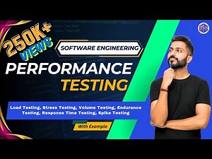 Performance Testing with Real life examples | Software Engineering