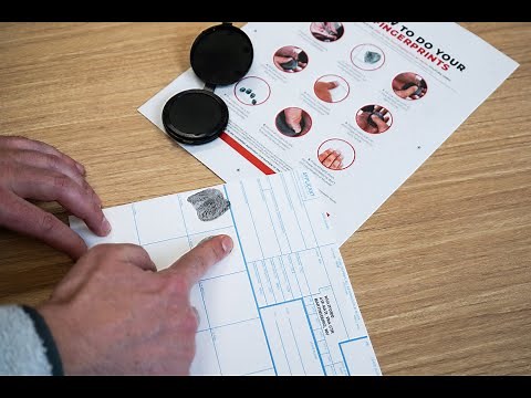How To Take Your Fingerprints At Home
