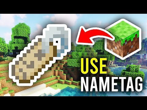 How To Use Name Tags In Minecraft (Name Name Tags) - Full Guide