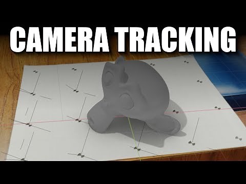 Blender 2.8 Camera tracking tutorial (part 1)