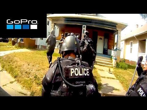 SWAT Team Raid POV [GoPro]