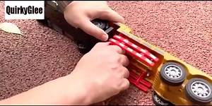 Amazon.com: QuirkyGlee RC Semi Truck, Remote Control Semi Truck and Trailer Toy 22.5 Inch, 2.4Ghz Semi Truck Toy with Sound and Lights Road Roller Model, 1/24 RC Construction Vehicles Toy for Adults & Kids Boys : Toys & Games