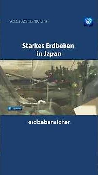 Erdbeben in Japan #tagesschau #nachrichten #japan #erdbeben