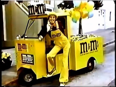 M&M's Candies Man Commercial (1976)