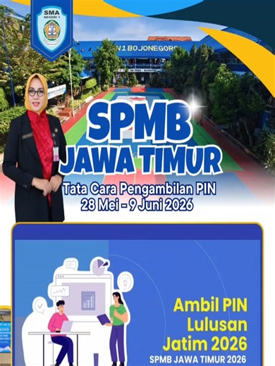 Pengambilan PIN SPMB Jawa Timur 2026: Cara, Jadwal, dan Persyaratan
