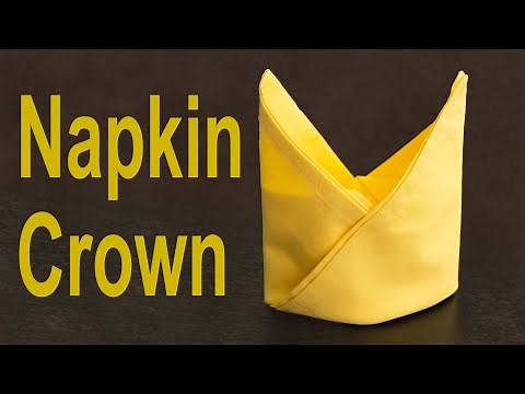 Napkin Crown Tutorial