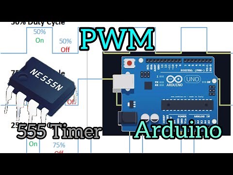 How to PWM in simple way using 555 Timer and Arduino