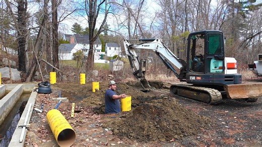 Pouring a Concrete Sonotube Foundation for My Goldfish Greenhouse