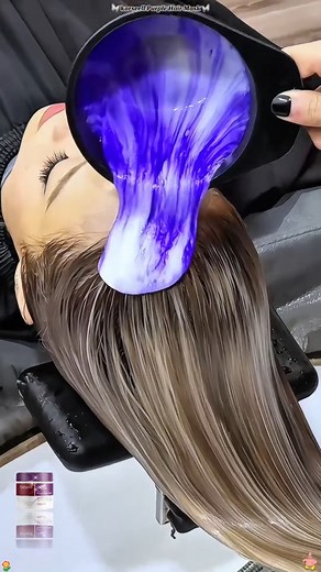 1.7M views · 24K reactions | ‍♀️ Moisturize, tone, and shine — all in one purple touch  Web: https://www.chinchygroup.com/ Whatsapp: https://wa.me/8613926101130 Email: manager@karseell.com #PurpleMask #HairCare #NoBrass #MascarillaCapilar #CabelloHermoso #قناع_الشعر | Guangzhou Chinchy Cosmetic Co., Ltd. | Facebook