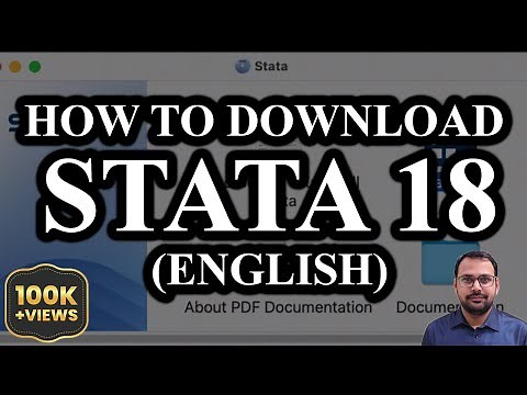 Free Download STATA 18 With Free License: A Step-by-Step Guide - English