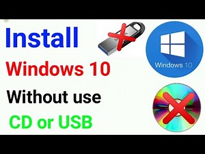 "Step-by-Step Guide: Installing Windows 10 without CD or USB"