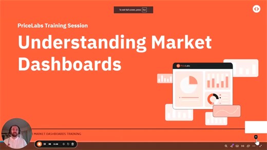 Market Dashboard Training: Identify and react to local booking trends