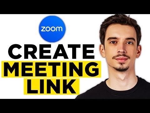 How To Create Zoom Link For Meeting (2025)