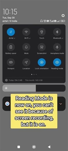 How to turn on "Reading Mode"? follow the steps, #shorts #reels #trending #viral