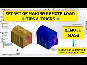 Creating Remote Loads in SolidWorks: A Step-by-Step Tutorial