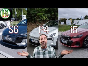 Audi S6 E-tron gegem BMW i5 M60 & Polestar 4 DM – Welcher ist der beste Elektro-Sportler?