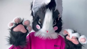 Rabbit Fursuit Head,realistic Rabbit Furry Mask,bunny Furry Head,rabbit Cosplay Props,cheap Fursuit Heads - Etsy