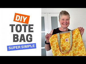 Simple Tote Bag Sewing Tutorial | Quick Beginner Project
